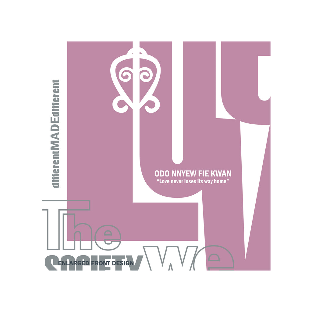 Love "Odo Nnyew Fie Kwan" - Oversized Sweatshirt (Unisex)